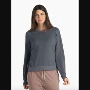 *SET OF TWO* NWT FREEFLY BAMBOO  "STORMCLOUD" LIGHTWEIGHT SWEATSHIRT XL